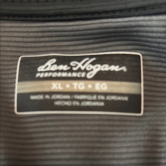 Ben Hogan Men's Gray Performance Polo Shirt Size XL NWOT - Picture 2 of 2
